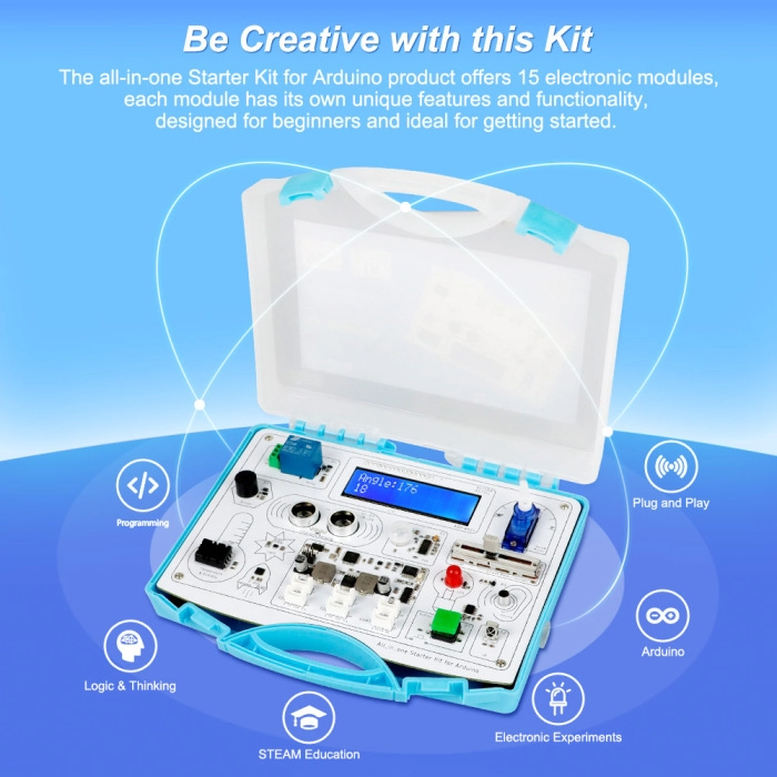 feature of Arduino All-in-one kit